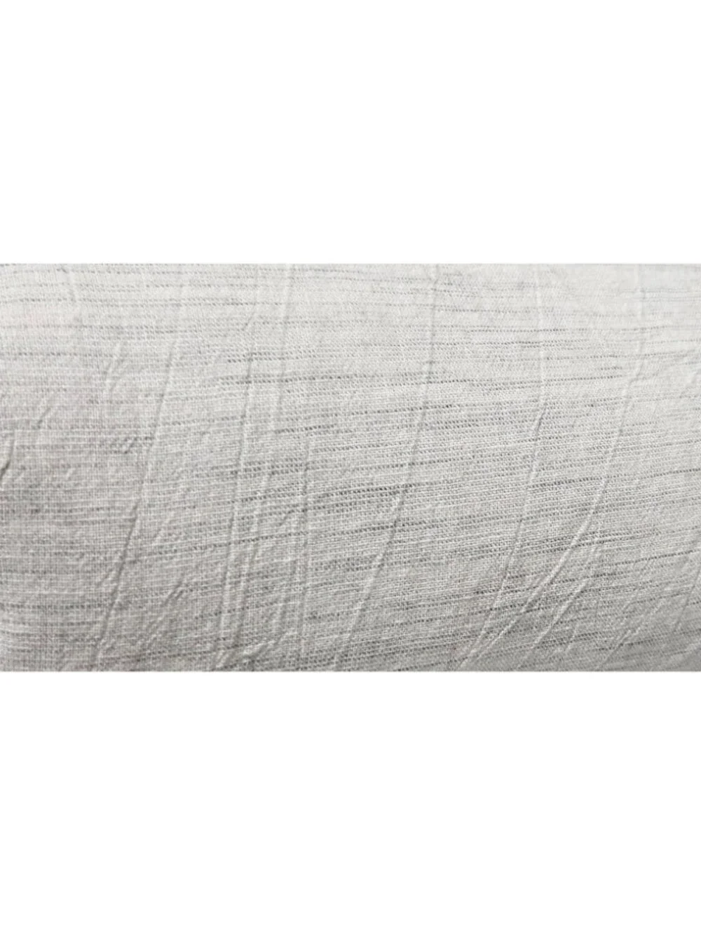 Threshold King Light Gray Cotton & Linen Space Dyed Fabric Duvet Cover 3 Pc Set
